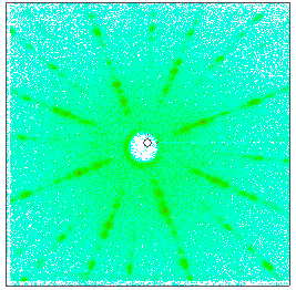 Laue X-ray diffraction pattern of floating zone grown Ca2RuO4 single crystal