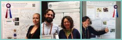 Figure I: Recipients of the 2018 ICM Best Poster Awards. Left to right: Dr. Eteri Svanidze, Dr. Andrea Amorese, and Maja Bachmann