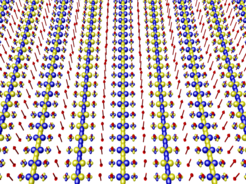 Schematic view of a Pair Density Wave State; Artist credit to K. Fujita, Brookhaven National Lab.