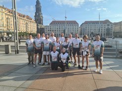 ... vor dem Start ...
