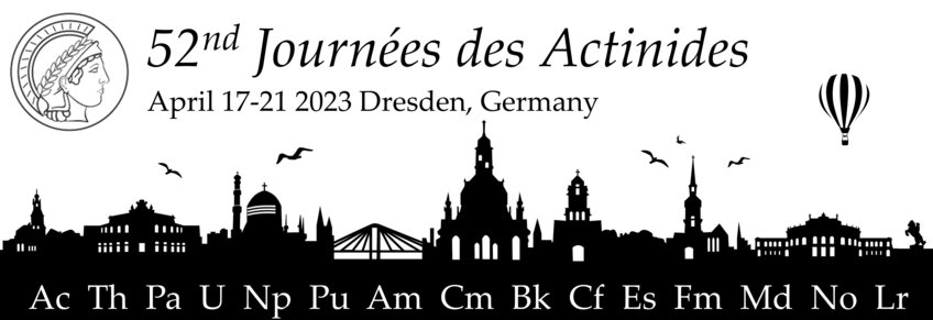 52nd Journées des Actinides (JdA) and 14th School on the Physics and Chemistry of the Actinides (SPCA) Logo der Konferenz