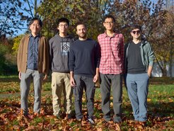 f.l.t.r.: Young-Gwan Choi, Haolin Jin, Guiseppe Serpico, Po-Ya Yang, and Uri Vool