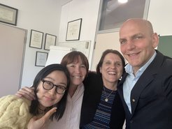 Prof. Benjamin List, Prof. Claudia Felser, Maia G. Vergniory, Xia Wang