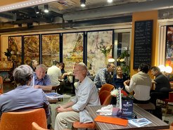Science Cafe 14.-09.2023 - BView on the 3 tables