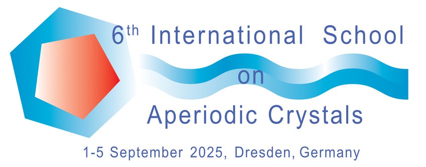 Logo logo 6th international school on aperiodic crystals